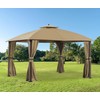 SCOCANOPY Beige Gazebo Replacement Cover Fit for 10X12 Eagle Brooke