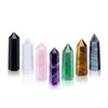 GEHECRST Pack of 7 Natural Stone Rock Crystal Healing Crystal