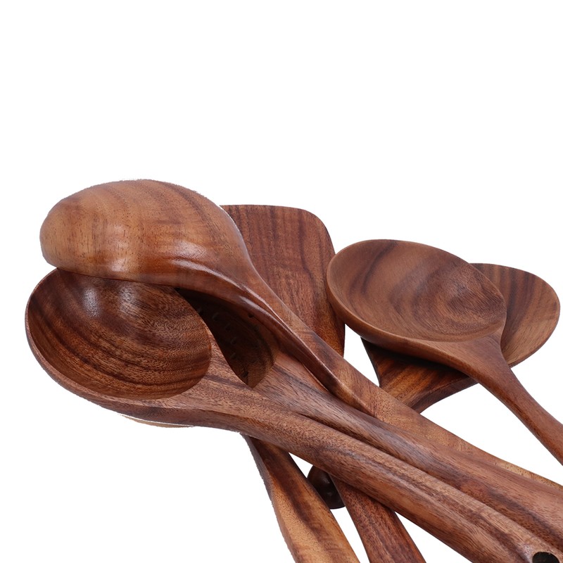 Cooking Spoon Spatula Set Long Handle Kitchen Utensils Cooking Tool