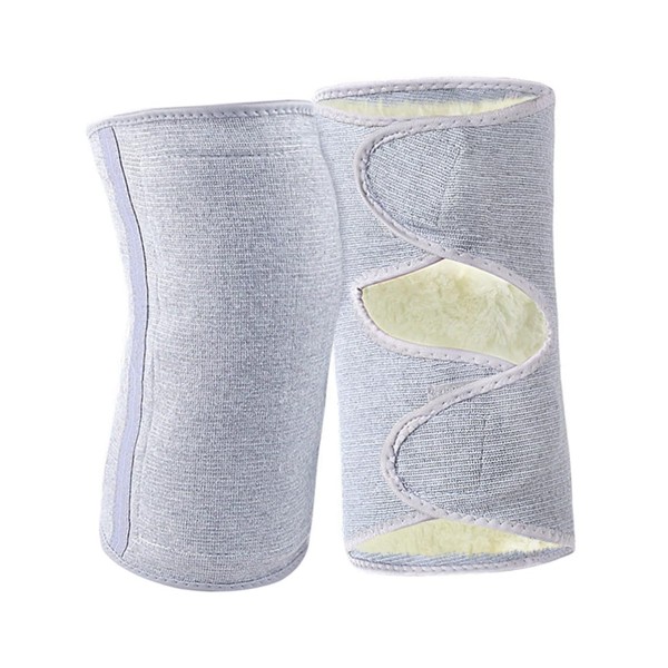 Baluue 1pair Knee Protectors for Outdoor Cycling Warm Leg Sleeves