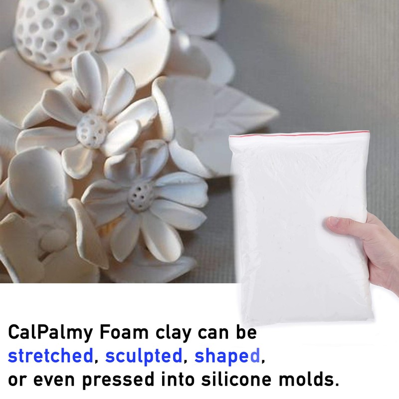 Moldable Cosplay Foam Clay (White) – High Density and Hiqh