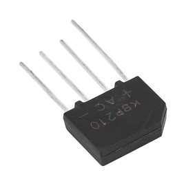 Diode Bridge, KBP210 Diode Bridge 2A 1000V Flat Bridge Rectifier, Schottky Diodes (10 for Sale)