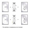 [10 Pack] BESTTEN 1 Gang Mirror Polished Stainless Steel Duplex