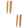 Baluue 2sets Therapy Trigger Point Treatment Massage Wooden Tools Foot