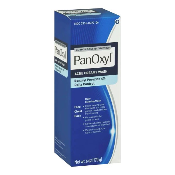 Crema Contra El Acné Panoxyl 4 Acne Creamy Wash, 4%