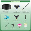 Garden Irrigation System 65FT with 20Pcs Adjustable Copper Nozzles