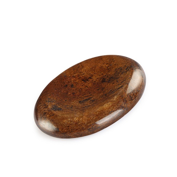 Artistone Artistone Crystal Worry Stones for Anxiety, Hand Carved Bronzite