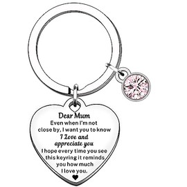 TTOVEN Mothers Day Gifts Mum Gifts Mum Keyring Birthday Gifts for Mum