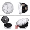 plplaaoo Hidden Secret Wall Clock, Wall Clock with Hidden Safe,
