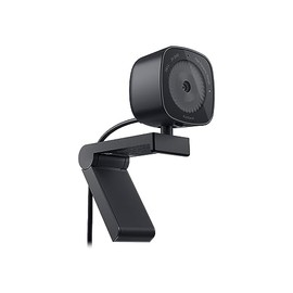 DELL cámara Web WB3023-2K resolución QHD/FHD/HD, Sensor Sony, Apertura f2.0, detección Facial, micrófono de reducción de Ruido, Zoom HD 2X, USB-A, Mic