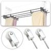 Create idea 10Pcs 25mm Pulley Rope Nylon Hanging Pulleys Clothesline