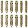 12 PCS Heavy Duty Expansion Bolts,Shield Anchor Bolts (M8)