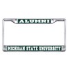 Craftique Michigan State Plate Frame (DOMED MI STATE ALUMNI FRAME