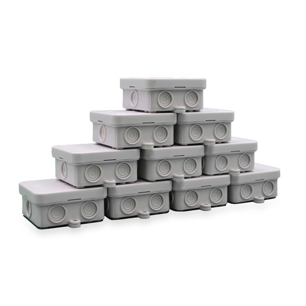NC Design: Junction Box Waterproof (Pack of 10) I Surface-Mounted