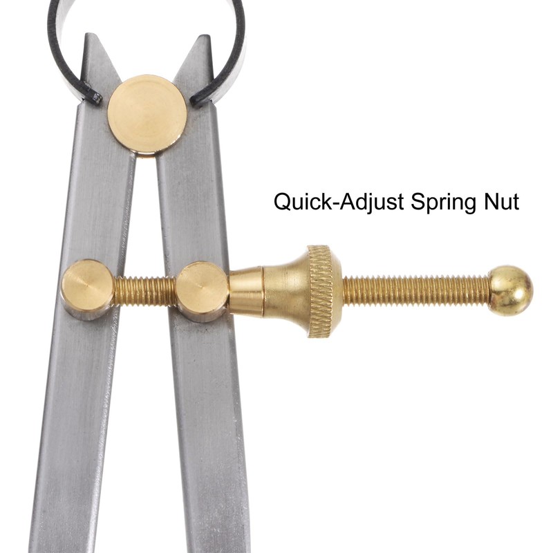 sourcing map Spring Joint Caliper 8 inch / 200mm Steel