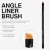 Palladio Brocha Angular Delineadora, Brocha de Maquillaje Cónica, Definición Precisa,