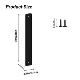 4 Inch House Numbers and Metal Letters for Outdoor Signs, House Numbers for Outside, Aluminum Address Letters and Numbers for Door, Mailbox, Garden, Perfect for Home or Office (Letter I)