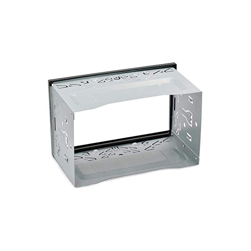 Universal Double DIN Cage with Frame, Installation Dash Kit Cage,