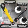 Ponpon Angle Stop Wrench Kit, Plumbing Tools, Angle-on Plumber Wrench