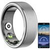 Temdan 2025 Upgraded Smart Ring,Wearable Fitness Smart Ring Health Tracker,Sleep