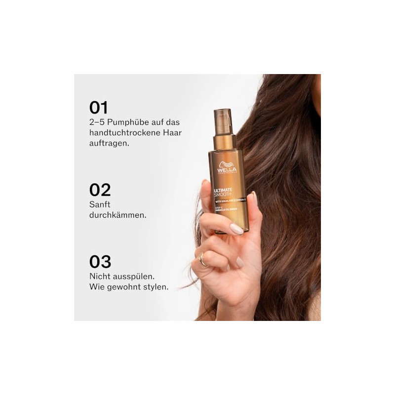Wella Professionals Ultimate Smooth Miracle Oil Serum - Haaröl Mit