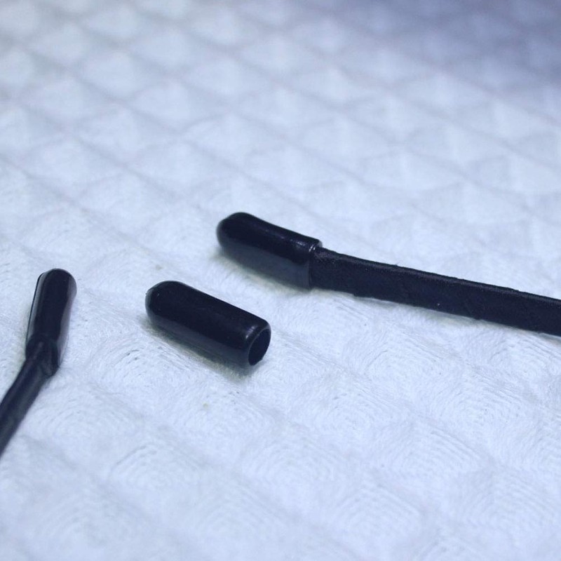 200 Pcs Headband Rubber End Caps Replacement Cap Cover for