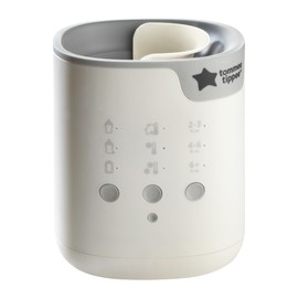 Tommee Tippee All-in-One Advanced Electric Bottle and Food Pouch Warmer, Warms Baby Feeds to Body Temperature in Minutes, Automatic Timer, White