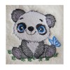 Panda Boy (1362) - Embroidered Lightweight Soft Patterned Fleece Baby