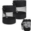 ZKFSIE Golf Ball Bags – 2 Pack Mesh Ball Pouch