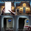 RESET-104 Bluetooth Smart Key Lock Box, 6-Digit, Wall-Mounted, Outdoor Key