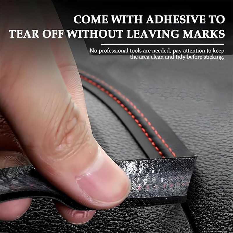 JEYORZY Car Interior Trim Strips, Car Interior Lining, Universal Flexible