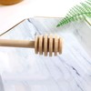 Wooden Honey Dipper Stick Collecting Dispensing Drizzling Jam Portable Wedding