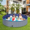 Dog Pool for Small Dogs, Plastic Pool for Kids, Dog