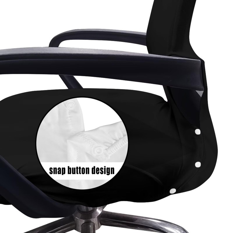 Garucesta Office Chair Cover Removable Computer Chair Slipcover Stretchable High-Back