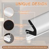 [Upgraded] 40FT V-Shaped Weather Stripping Door Seal Strip Foam PVC