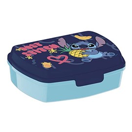 Stor 75074 Funny Sandwich Box Stitch Lunch, Plastic, Multicolored