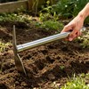 Meejaa Gardening Picks, 15'' Stainless Steel Pickaxe,Mattock Tool Shovels, for