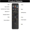 New Replacement Voice Remote Control XRT260 fit for Vizio V-Series