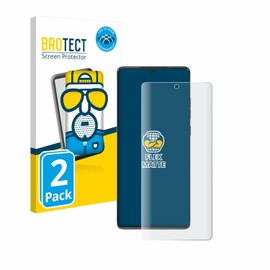 BROTECT Full Cover Protective Film Matt for Motorola Moto G85 (Pack of 2) - Full Screen Screen Protector Film, 3D Curved, Anti-Reflection