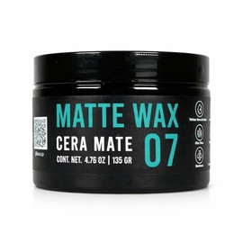 Luxa 07 Cera Mate para Hombre - Alta Fijación y Acabado 100% Natural - Aroma Cítrico y Maderas Suaves - 135g.