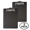 4x6 Inch Mini Clipboard, 2 Pack A6 Pocket Size Clipboards