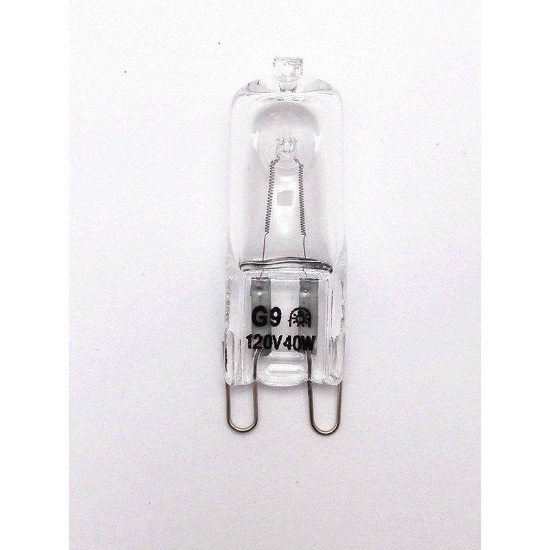 VSTAR 10pcs G9 Halogen Bulb, 40-Watt 120-Volt Base G9 Halogen