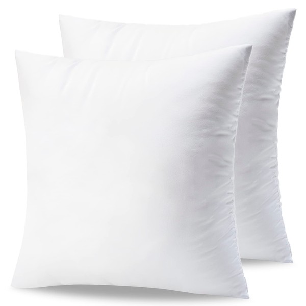 Phantoscope Pillow Inserts, 100% Virgin Fiber Hypoallergenic Polyester Throw Pillow