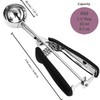 Ice Cream Scoop, 18/8 Stainless Steel Cookie Scoop, Cookie Scoops