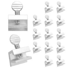 Nuk3y Sliding Window Security Locks (Aluminum, 15 Pack)