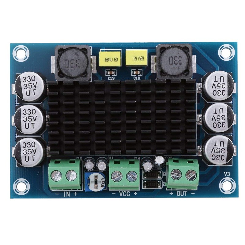 ARCELI XH-M542 DC 12-26V 100W TPA3116DA Mono Channel Digital Power