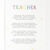 Lula Design TEACHER A4 or A5 UNFRAMED PRINT, School Leavers