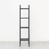 Market B LEITER shelf 350 narrow 4 tiers, white 8984.9813