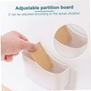 Levemolo Punch Wall Storage Box Wall Mounted Organizer for Remote