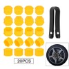QitinDasen Pack of 20 17 mm Car Wheel Nut Covers,